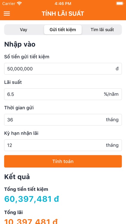 Tính lãi suất nhanh screenshot-3