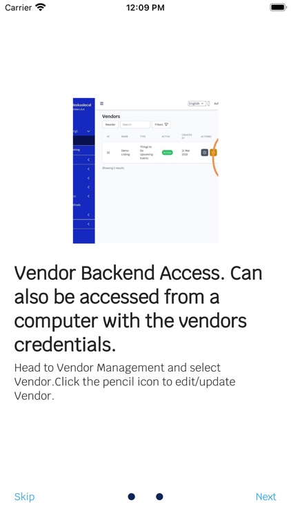 Weskuslocal Vendor screenshot-3
