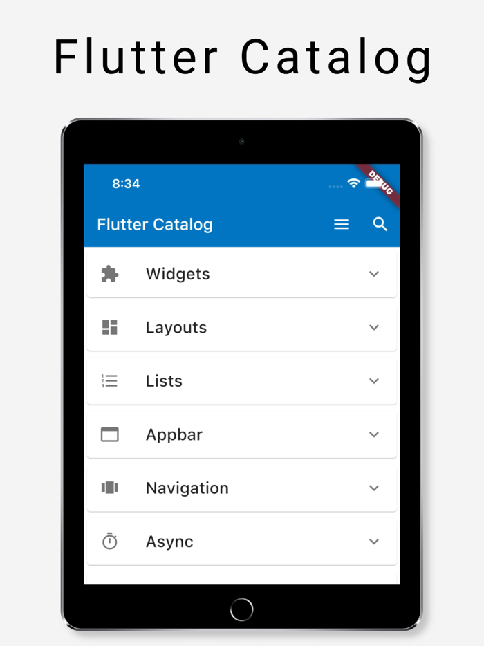 Flutter-Catalog