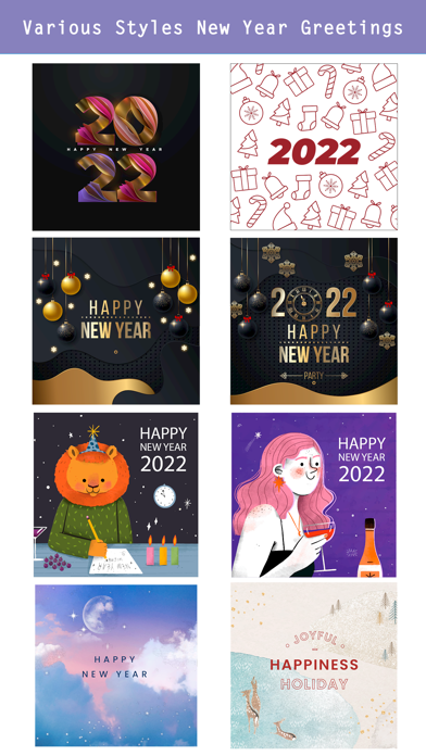 2022 - Happy New Year Stickers screenshot 4