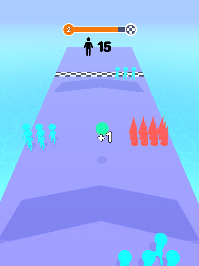 Crowd Rush Bounce and Smash