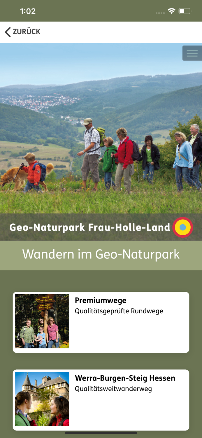 Geo-Naturpark Frau Holle