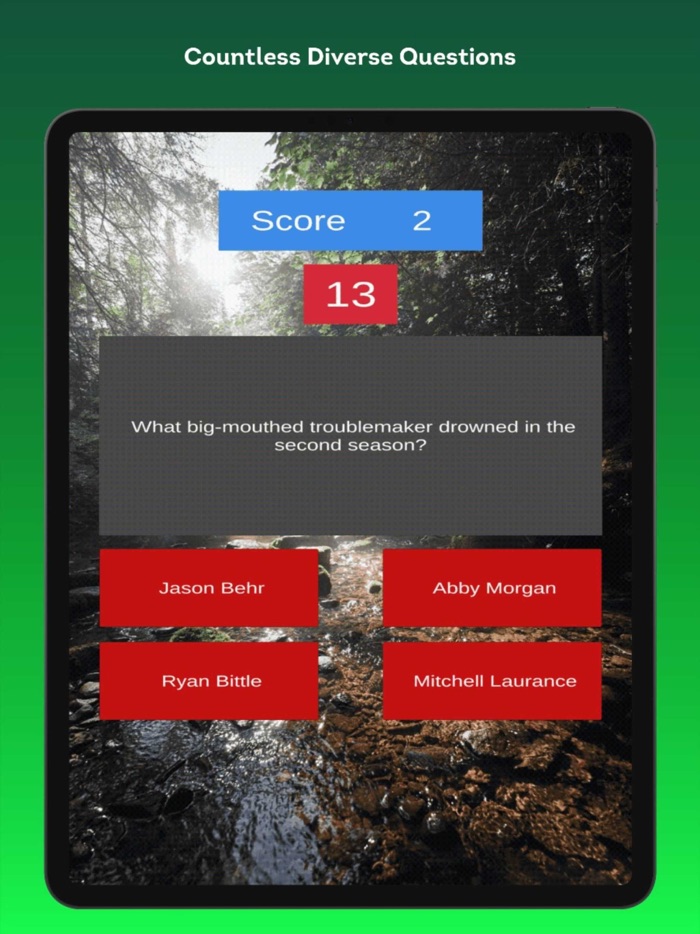 Dawsons Creek Trivia Quiz
