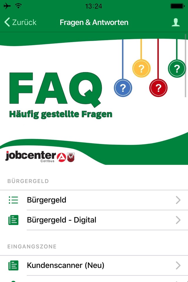 Jobcenter Cottbus mobil screenshot 4