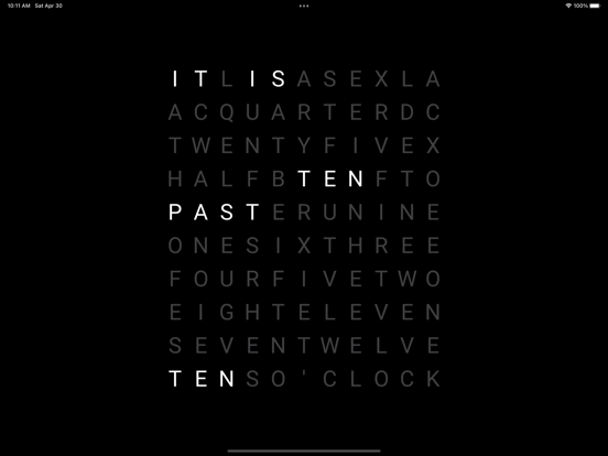 iWordClock screenshot 4