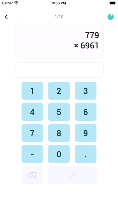 Screenshot 4 of Abacus Mental Math Training App