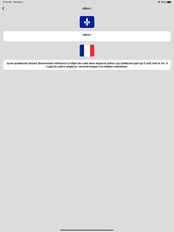 Dico Québecois-Français