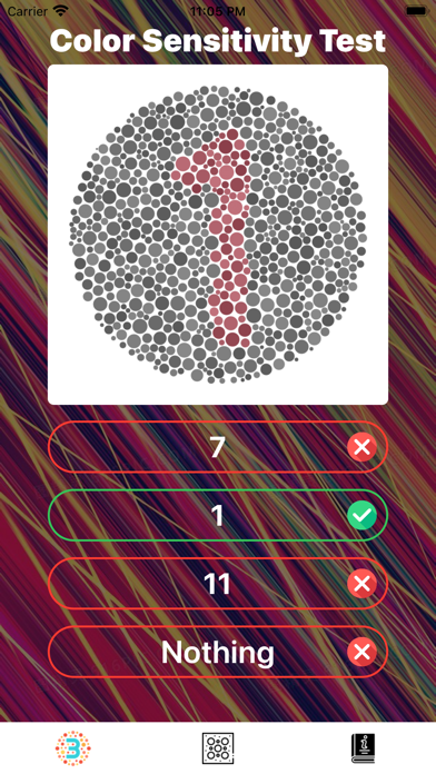 Screenshot #2 pour CST Color Sensitivity Test