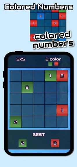 Game screenshot Twelve: Colored Numbers Brain apk