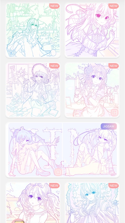 Play Tap Anime - Color By Number: A Relaxing Coloring Game For Free