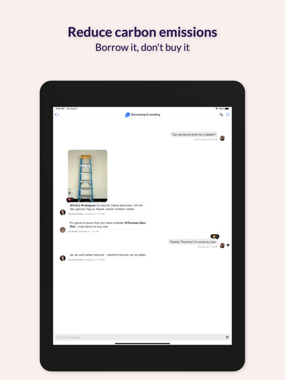 Connected Living Messenger screenshot 2