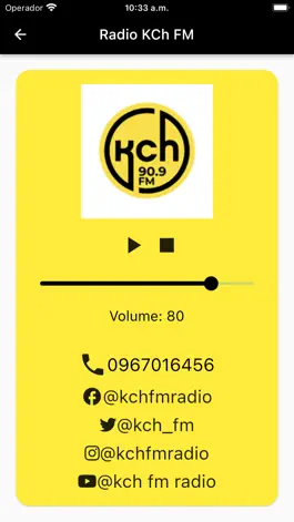 Game screenshot KCh Radios Player apk