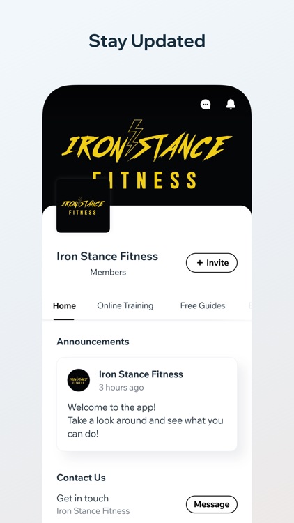 Iron Stance Fitness