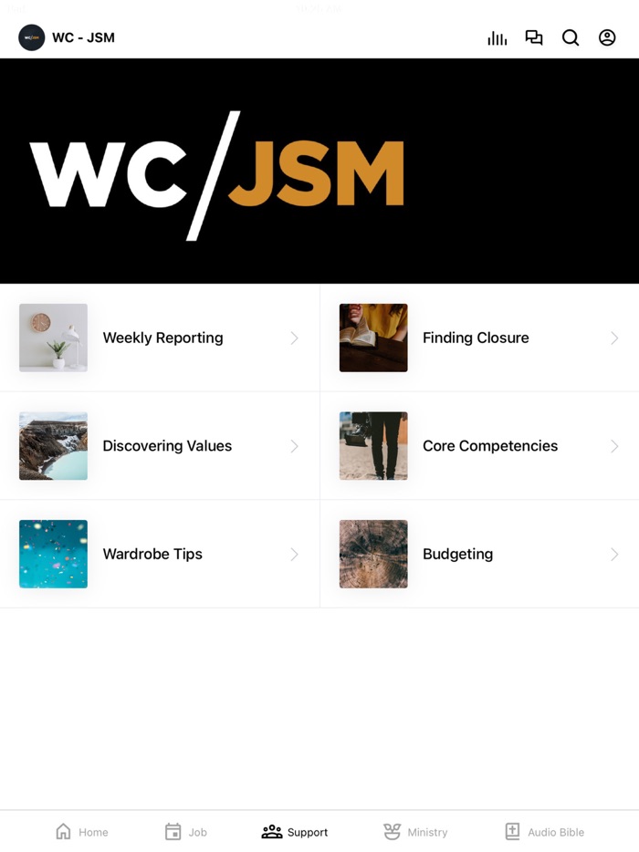 WC Job Support Ministry