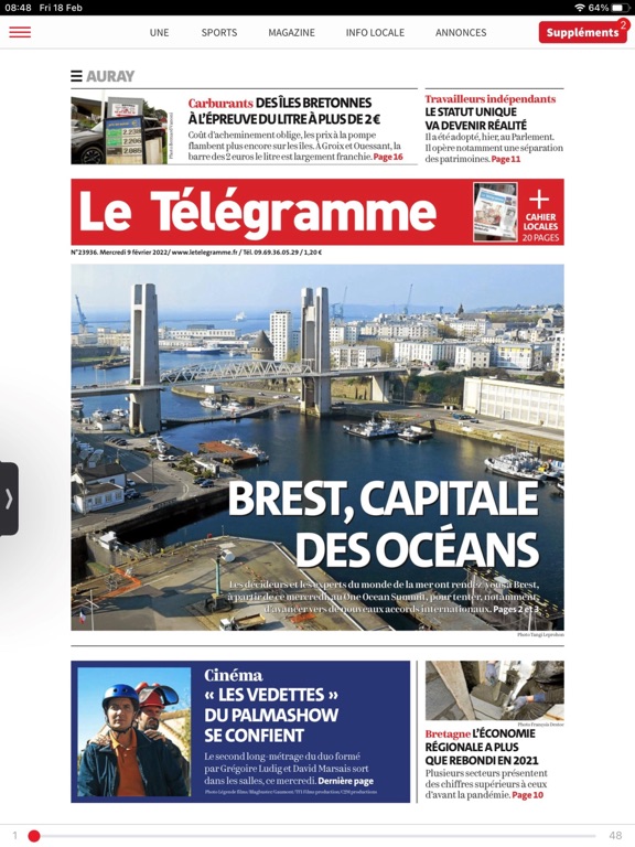 Journal Le Télégramme screenshot 2