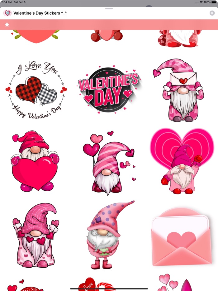 Valentines Day Stickers