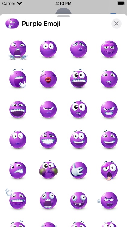 Purple Emoji screenshot-3