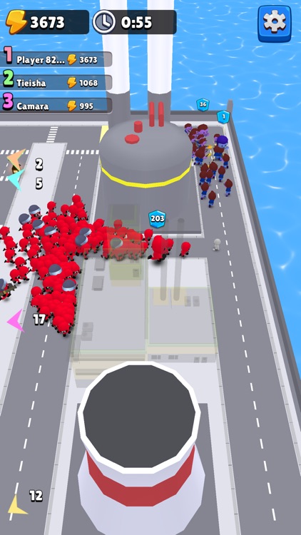 Crowd War: Cookie City Run screenshot-3