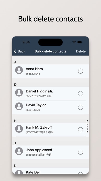 Contacts Manager-Fast screenshot-3