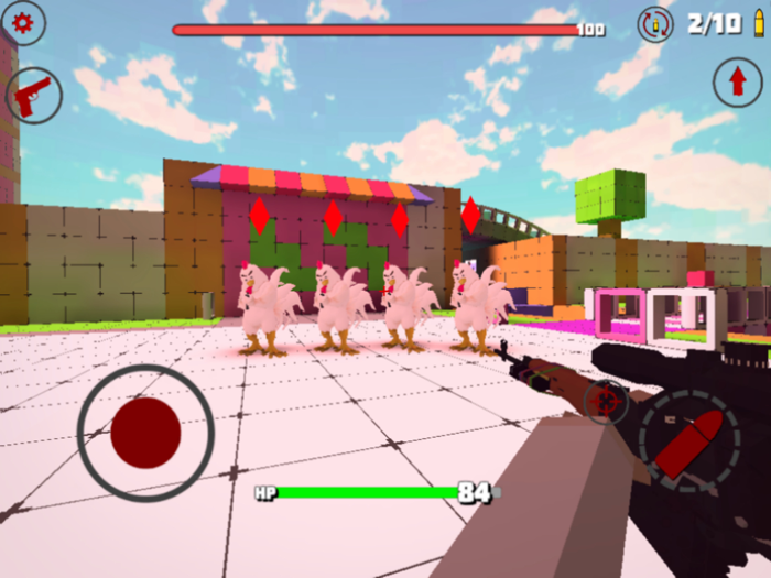 Chicken FPS - Shooter Gun Game