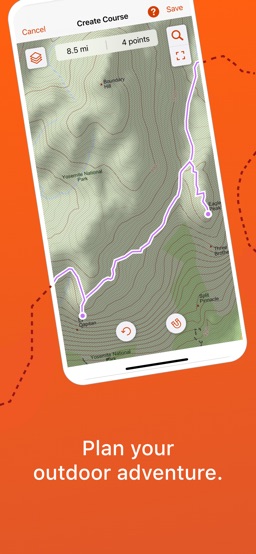 Garmin Explore™ app screenshot