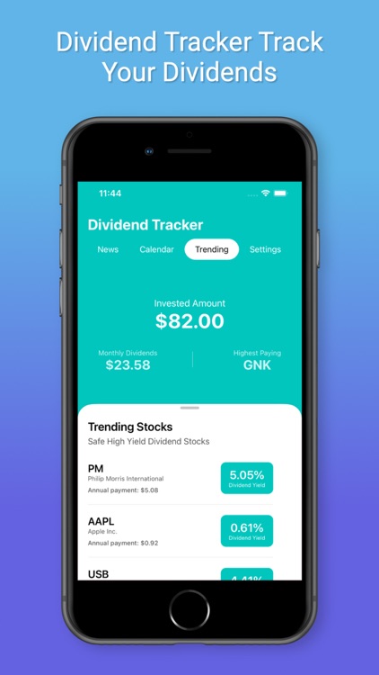 Mint Dividend Tracker screenshot-3