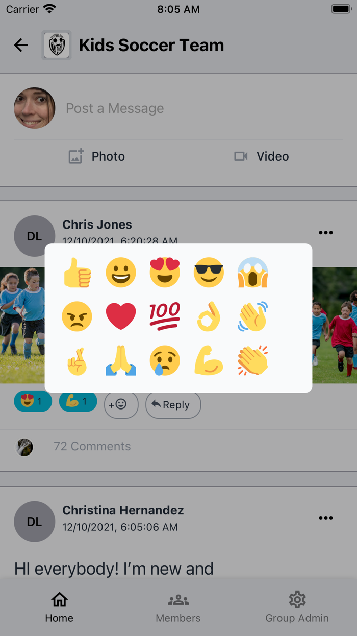 Mismo Group Organizer App