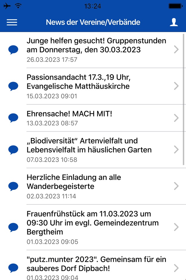Gemeinde Bergtheim screenshot 3