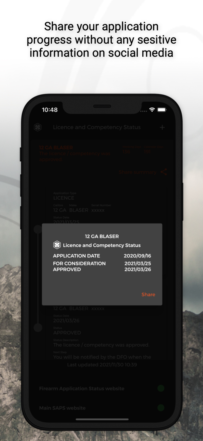 SAPS Licence Competency Status