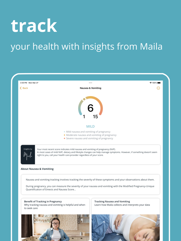 Maila Maternity Health Trackerのおすすめ画像3