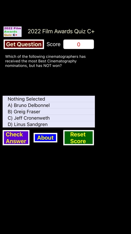 Film Awards Quiz C+ screenshot-3