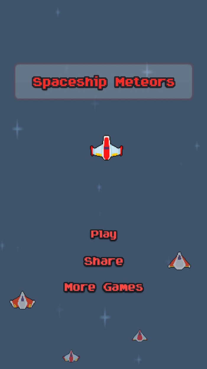 Spaceship Meteors Pro