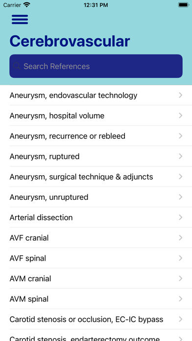 Cerebrovascular & Stroke: WTD screenshot 2