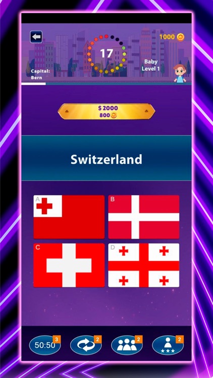 Flags Millionaire - flag quiz