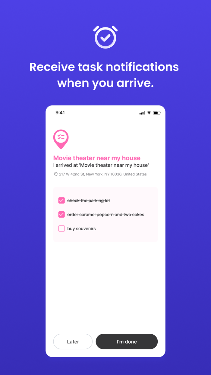 TODO At - Tasks by location