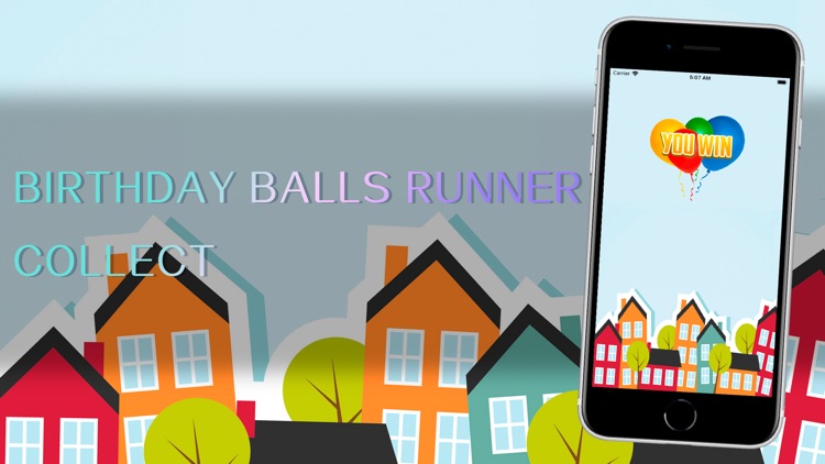 Birthday Balls Runner Collect