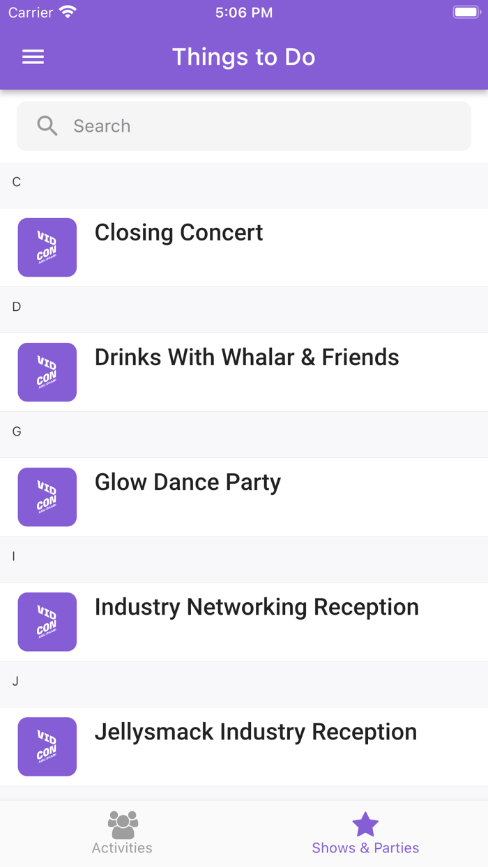 VidCon Abu Dhabi 2021