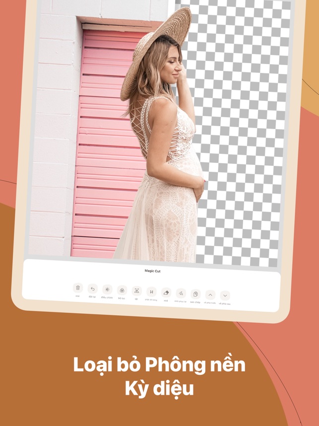 Ovil - Trình sửa ảnh phông nền