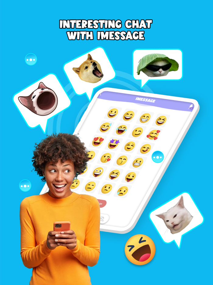 Funny Gif Stickers  Emoji