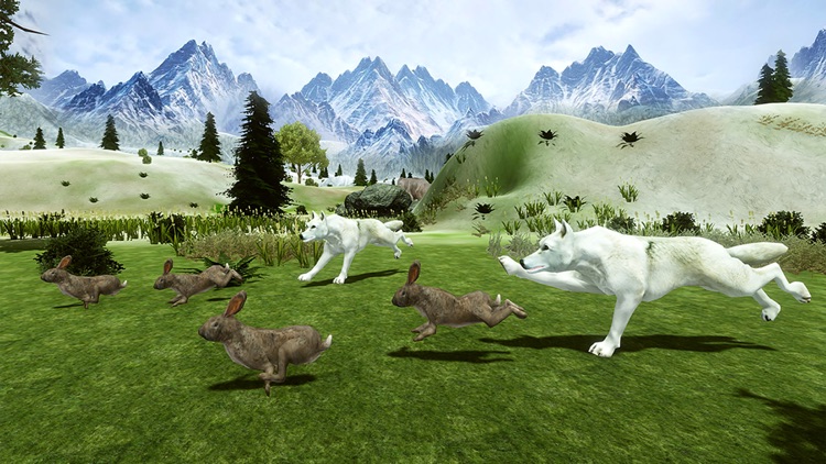 Snow Wolf Family Simulator