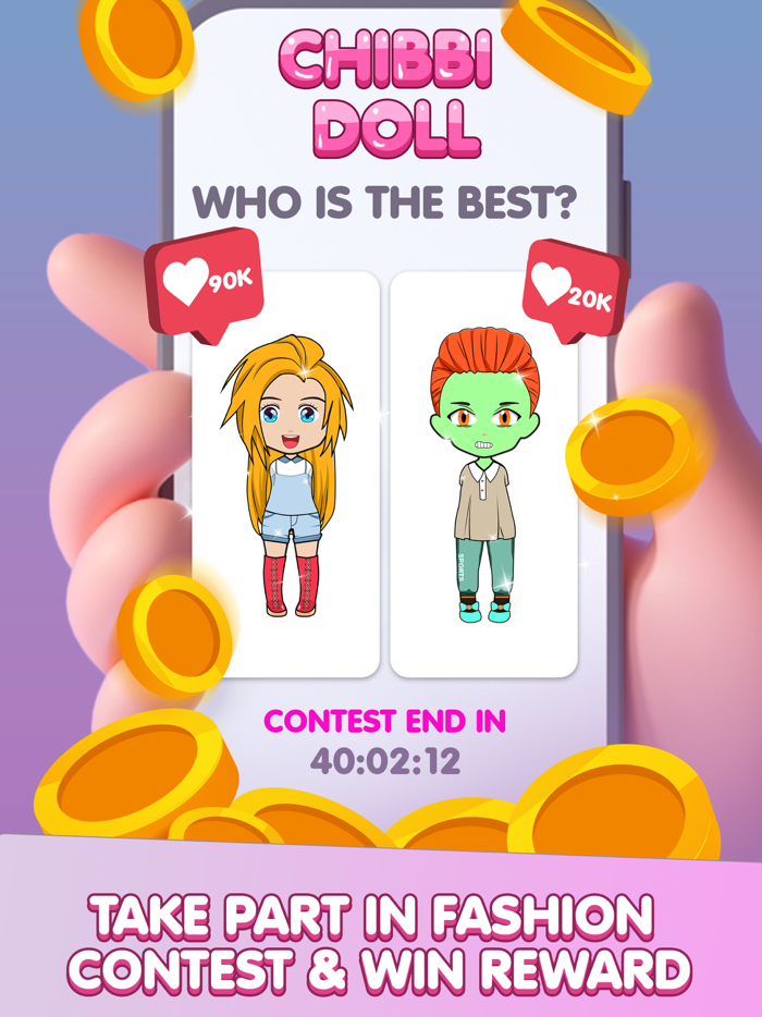 Chibi Doll Avatar Creator Pro