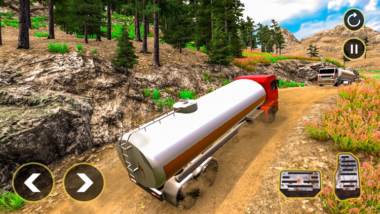 Oil Tanker Offroad Mud truck screenshot-3