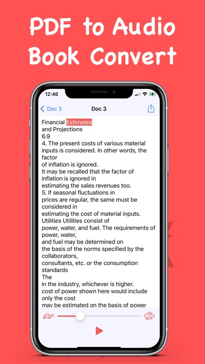 PDF Editor : Text to Speech