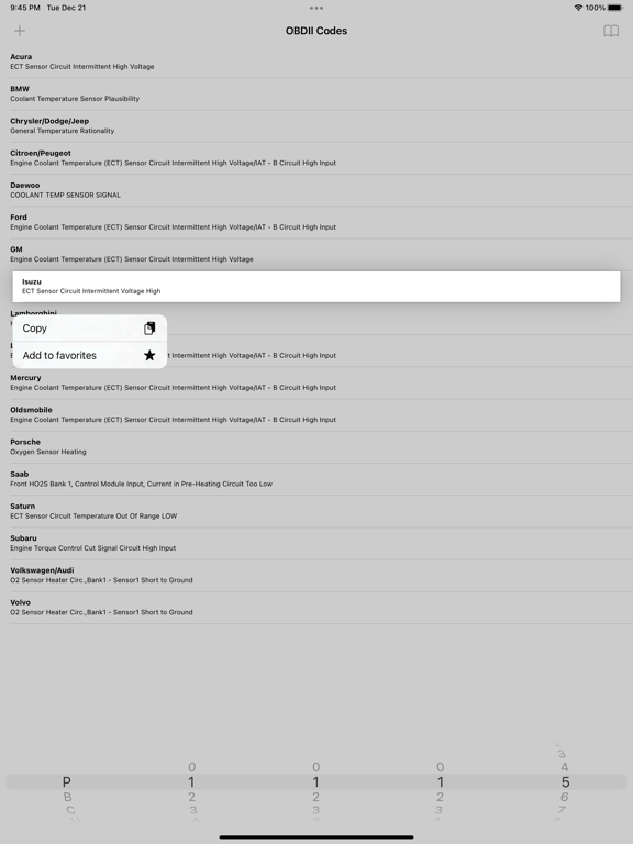 OBDII Trouble Codes OBDII Trouble Codes
