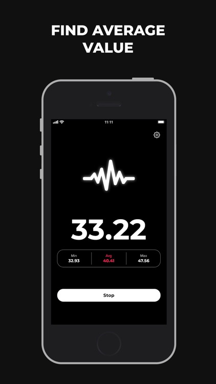 Minimalist Sound Meter