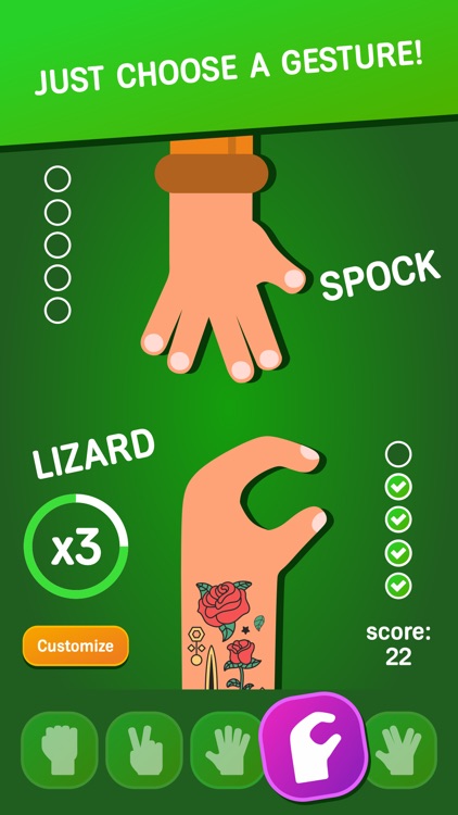 RockScissorsPaper Lizard Spock