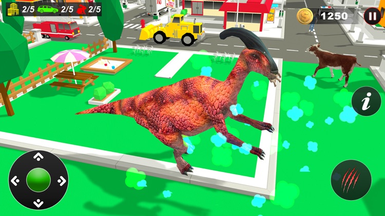 Angry Dinosaur City Rampage