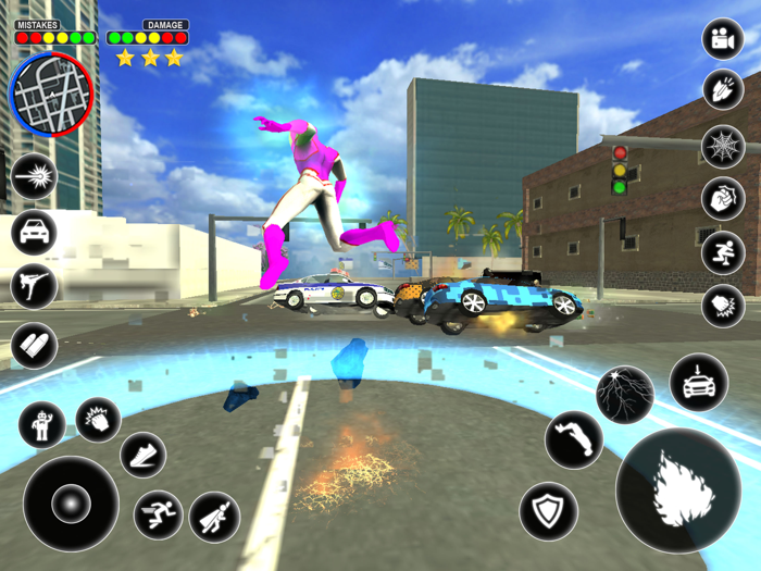 Spider Gangster City Hero