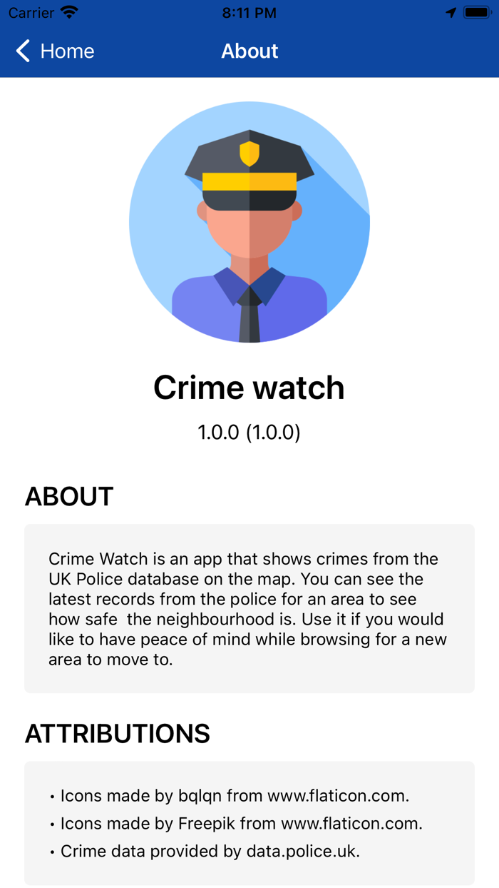Crime Watch - UK Crime Map