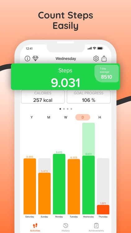 Steply: Step Counter & Tracker